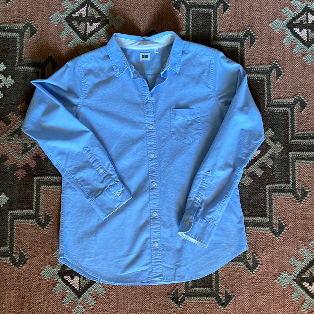 Uniqlo Long Sleeved Button Down Shirt